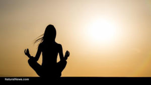 yoga-meditation-sunset